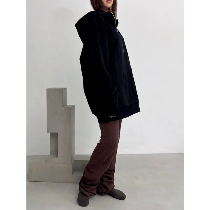 【吉田朱里】ストーンアートハーフジップフーディ | dazzlin | 詳細画像33 