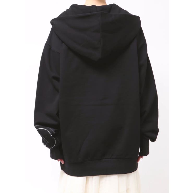 【吉田朱里】ストーンアートハーフジップフーディ | dazzlin | 詳細画像47 