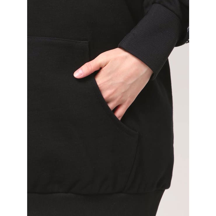 【吉田朱里】ストーンアートハーフジップフーディ | dazzlin | 詳細画像50 