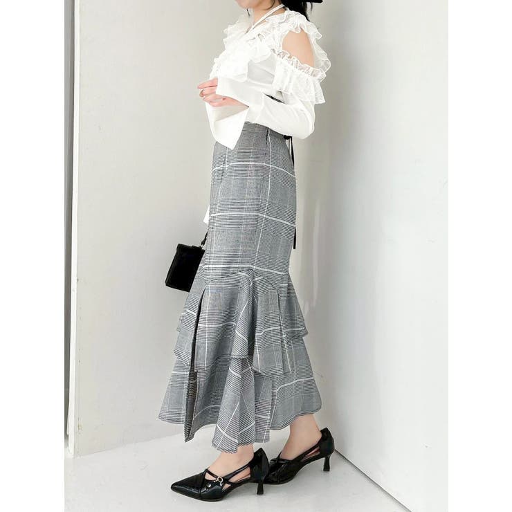 シアーラッフルカットトップス | dazzlin | 詳細画像11 