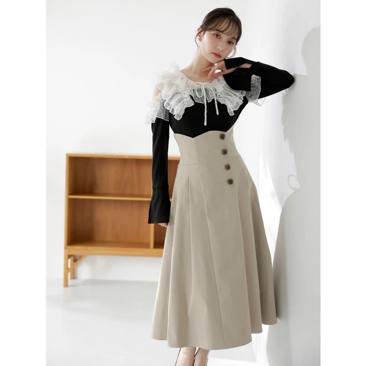 シアーラッフルカットトップス | dazzlin | 詳細画像4 