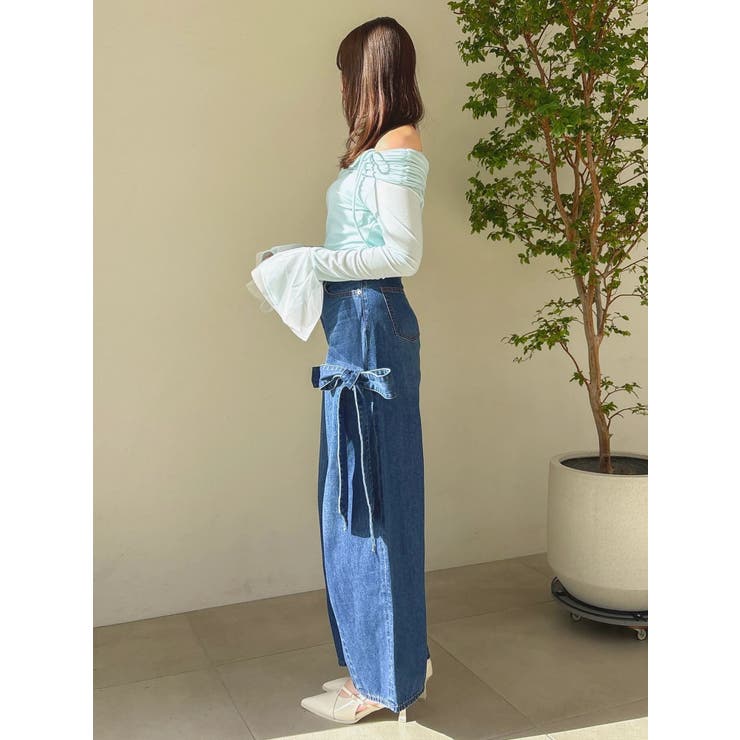 シアーベロアオフショルトップスⅡ | dazzlin | 詳細画像22 