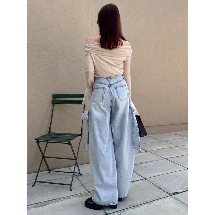 シアーベロアオフショルトップスⅡ | dazzlin | 詳細画像9 