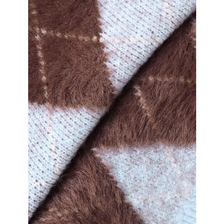 アーガイルオーバーニットトップス | dazzlin | 詳細画像47 