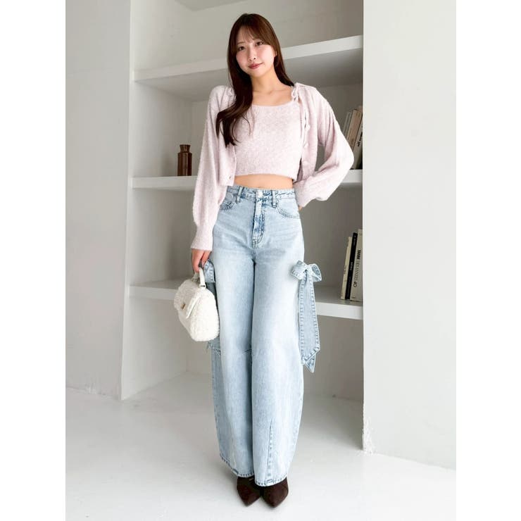 ミニシャギーラメニットカーデトップス | dazzlin | 詳細画像16 