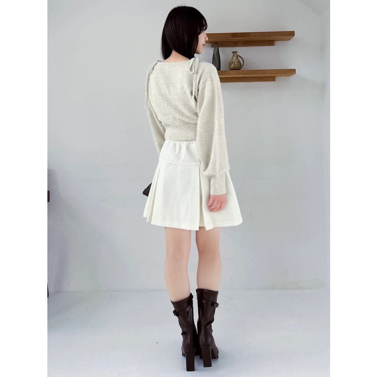 ミニシャギーラメニットカーデトップス | dazzlin | 詳細画像23 