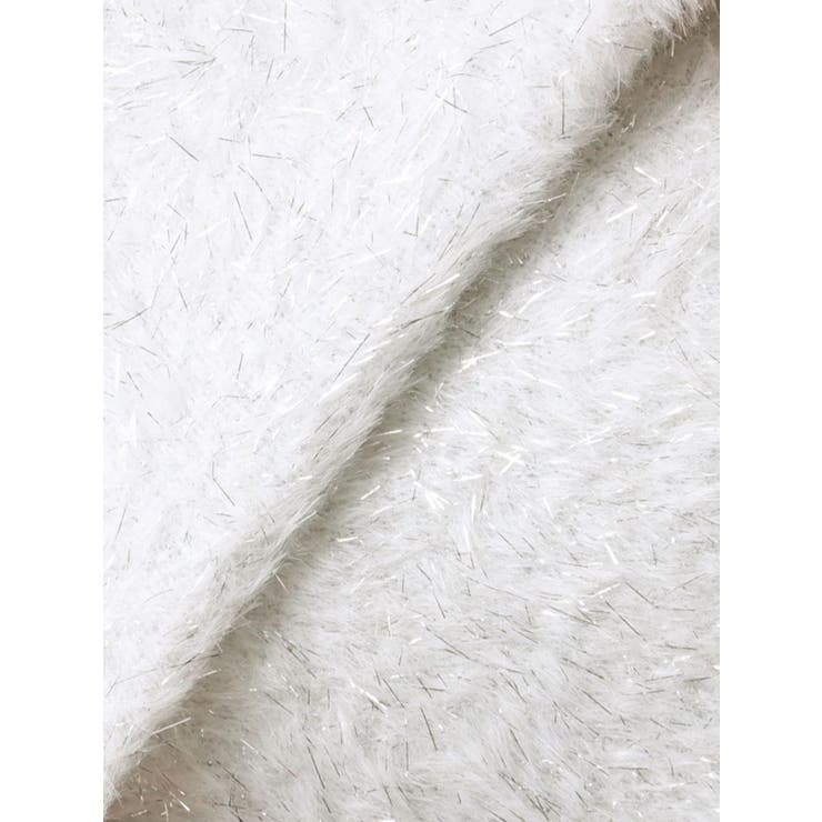 ミニシャギーラメニットカーデトップス | dazzlin | 詳細画像35 