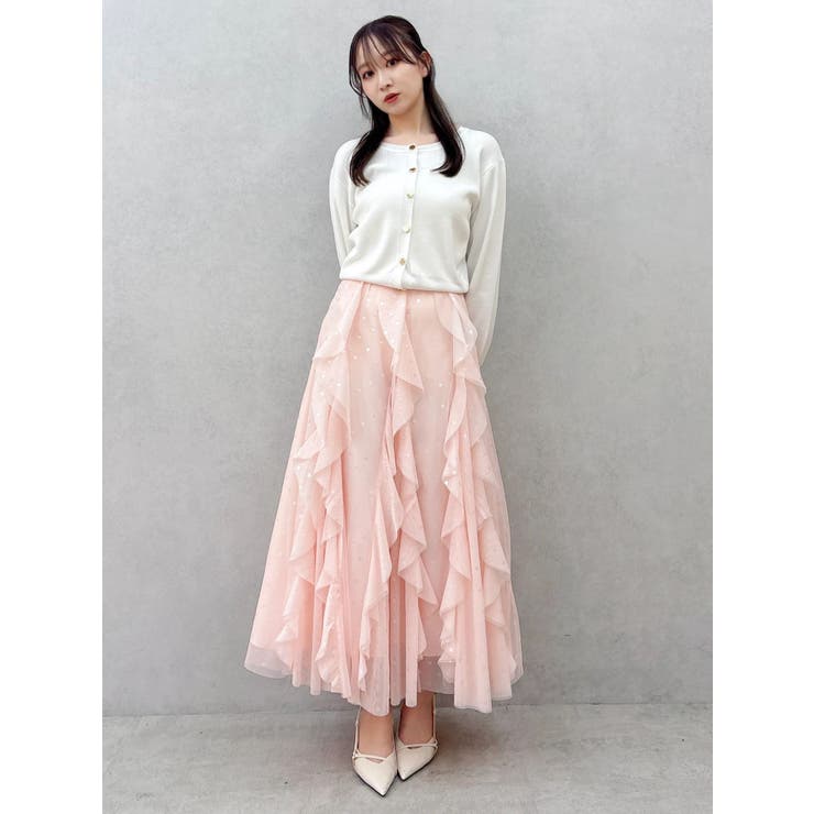 プレートシンプルカーディガン | dazzlin | 詳細画像10 