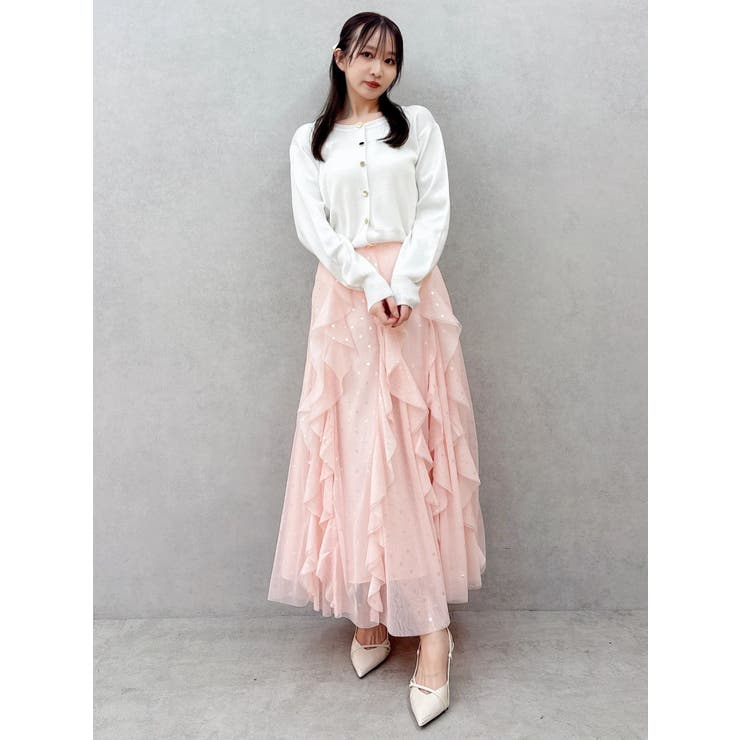 プレートシンプルカーディガン | dazzlin | 詳細画像13 