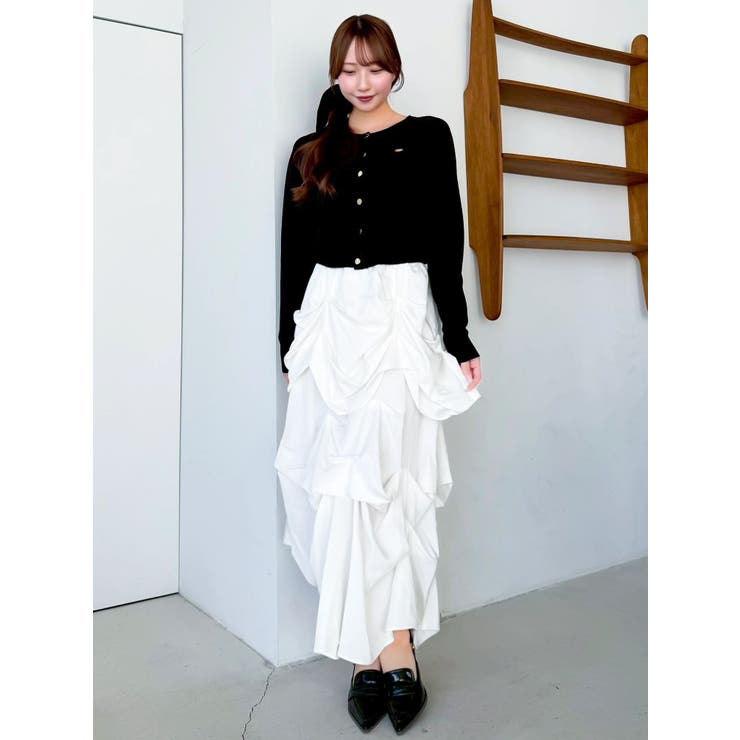 プレートシンプルカーディガン | dazzlin | 詳細画像27 