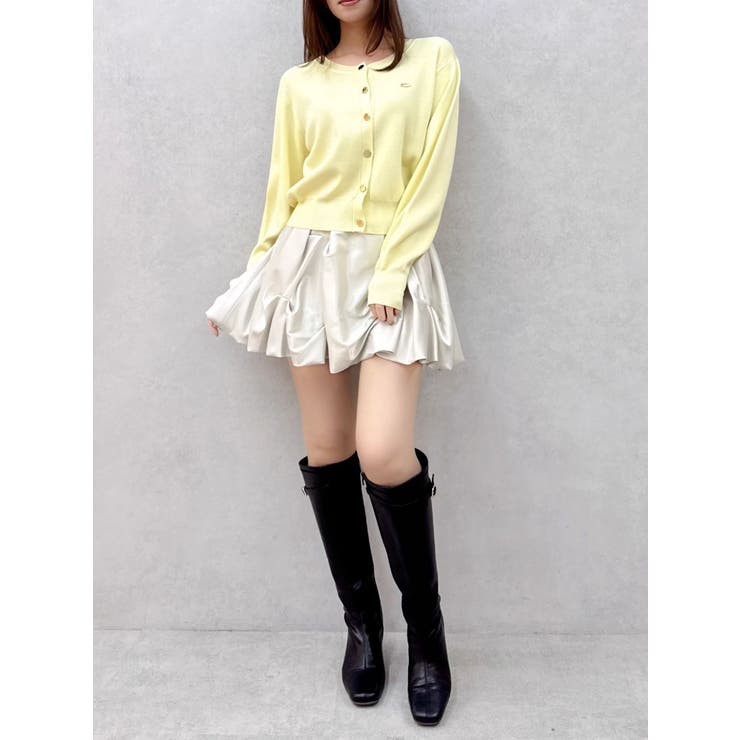 プレートシンプルカーディガン | dazzlin | 詳細画像30 