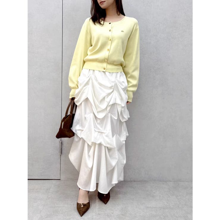 プレートシンプルカーディガン | dazzlin | 詳細画像32 