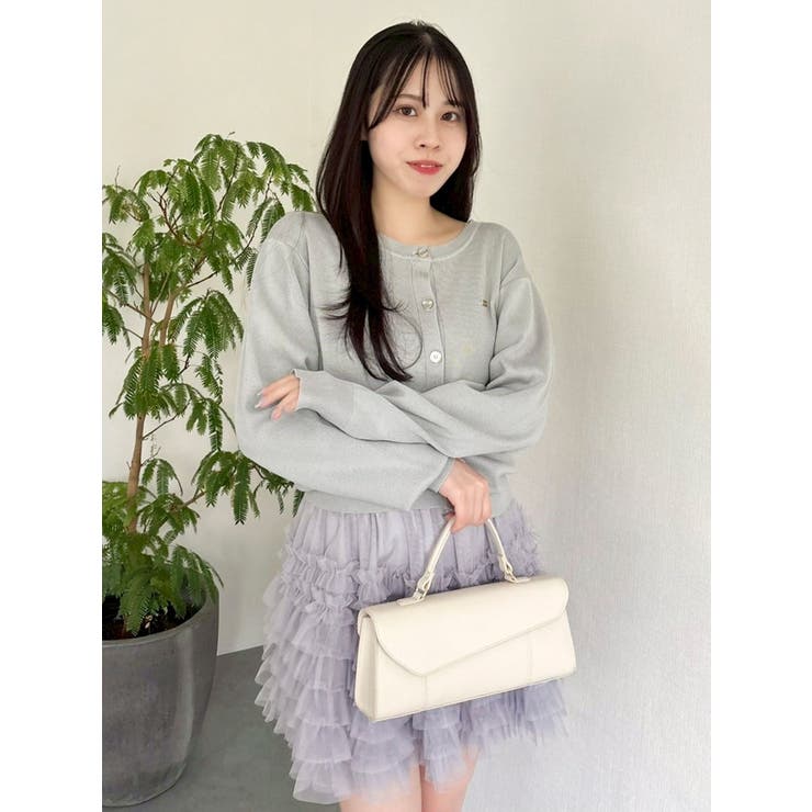 プレートシンプルカーディガン | dazzlin | 詳細画像41 