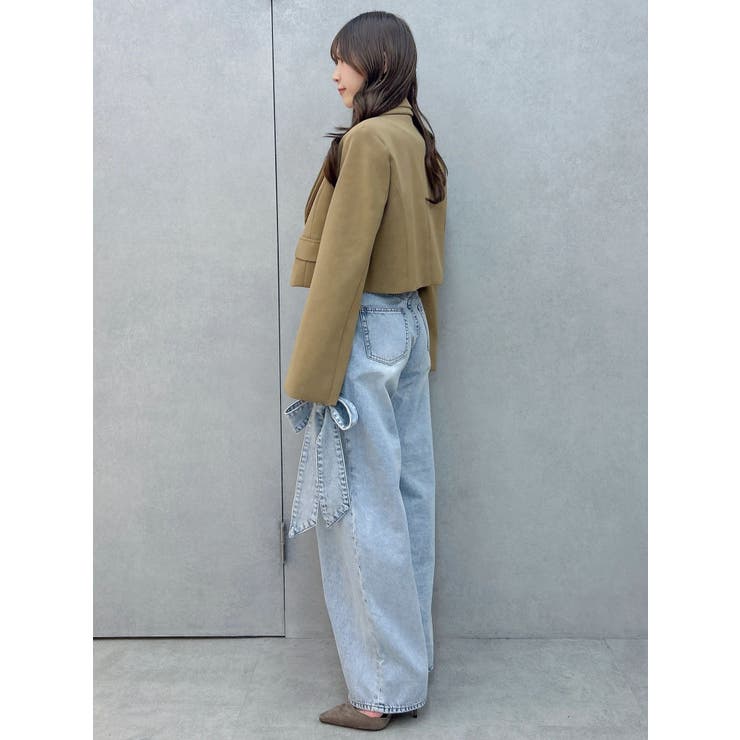 テーラーカラーショートジャケット | dazzlin | 詳細画像28 