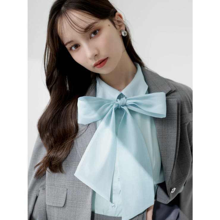 テーラーカラーショートジャケット | dazzlin | 詳細画像3 