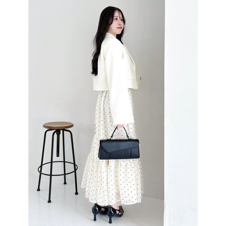 テーラーカラーショートジャケット | dazzlin | 詳細画像9 