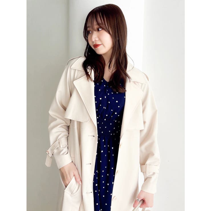 【WEB限定】ハートパターンシャーリングワンピース | dazzlin | 詳細画像28 