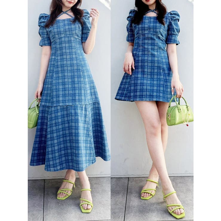 【再生産分】2WAYスイッチングステッチワンピース | dazzlin | 詳細画像2 