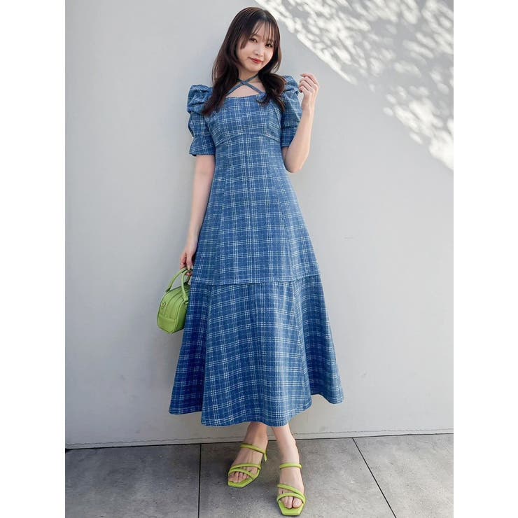 【再生産分】2WAYスイッチングステッチワンピース | dazzlin | 詳細画像21 