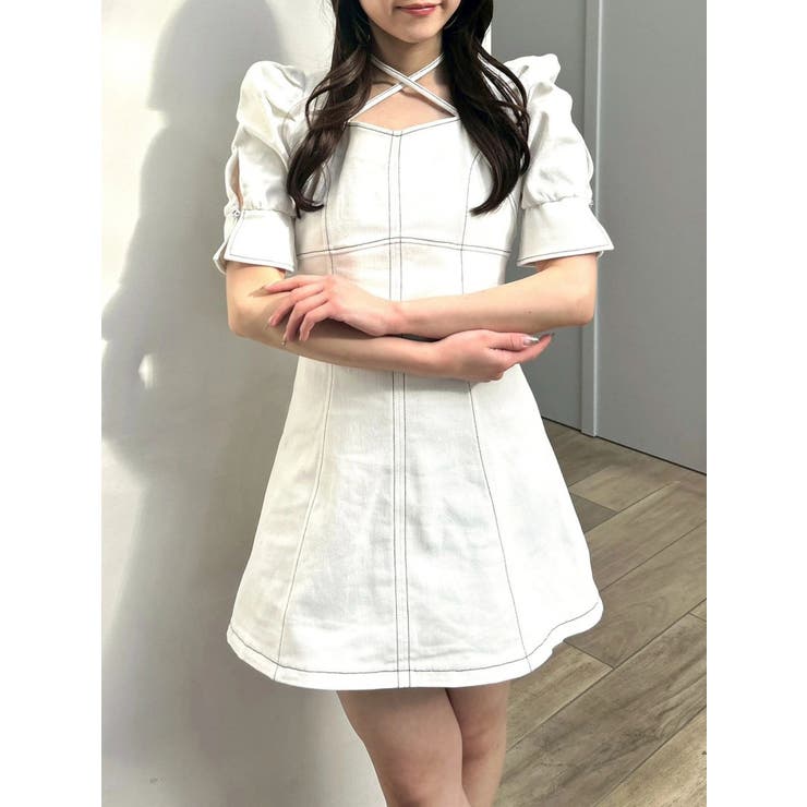 【再生産分】2WAYスイッチングステッチワンピース | dazzlin | 詳細画像35 
