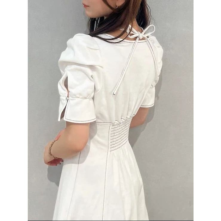 【再生産分】2WAYスイッチングステッチワンピース | dazzlin | 詳細画像43 