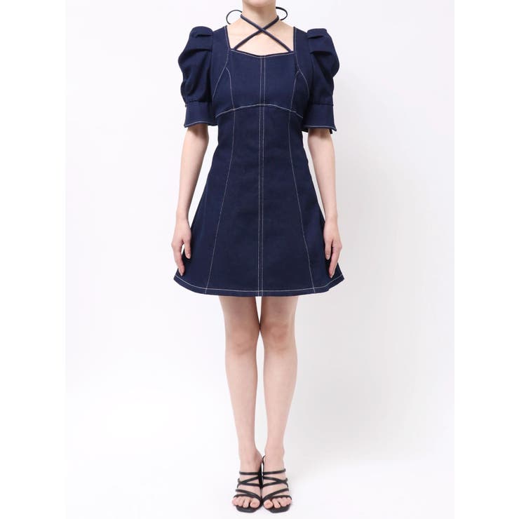 【再生産分】2WAYスイッチングステッチワンピース | dazzlin | 詳細画像50 