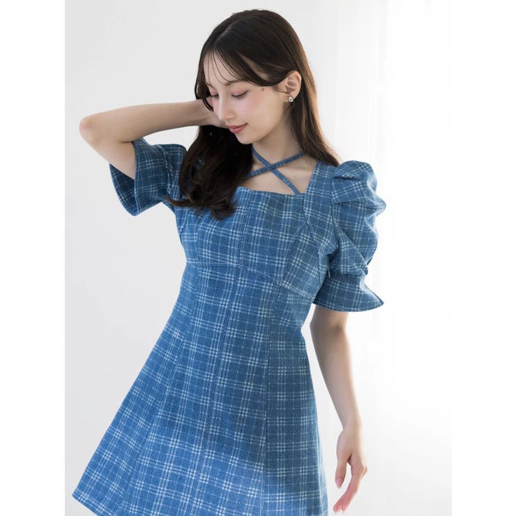 【再生産分】2WAYスイッチングステッチワンピース | dazzlin | 詳細画像6 