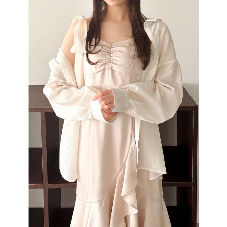 2WAYシアーオーバーシャツ | dazzlin | 詳細画像10 