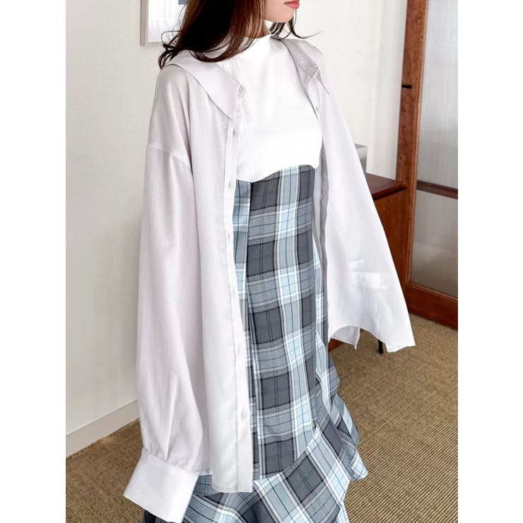 2WAYシアーオーバーシャツ | dazzlin | 詳細画像16 