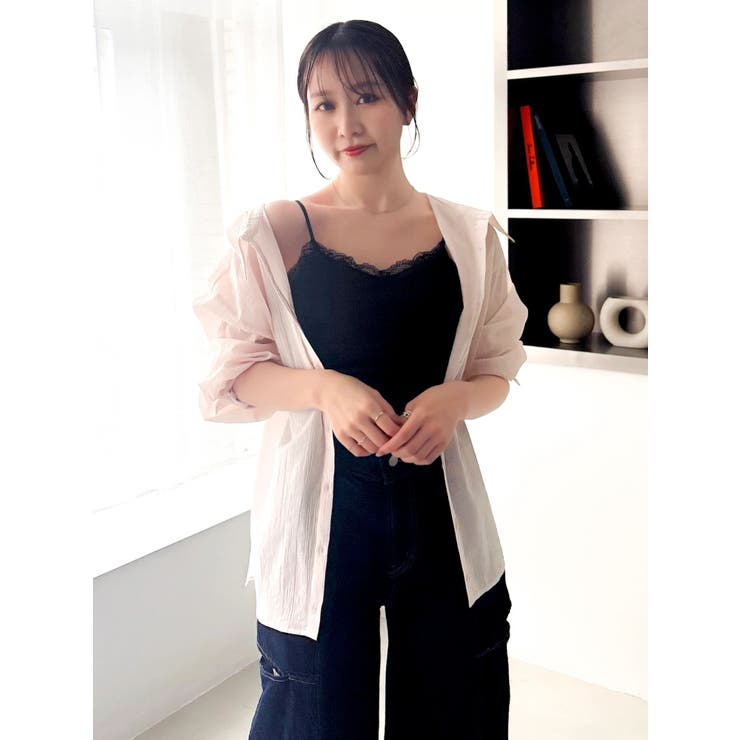 2WAYシアーオーバーシャツ | dazzlin | 詳細画像21 