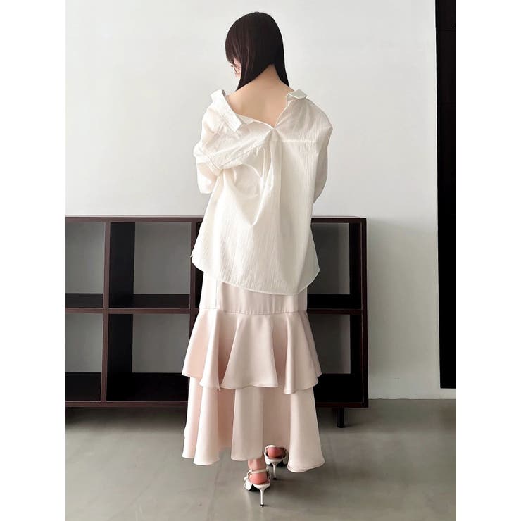 2WAYシアーオーバーシャツ | dazzlin | 詳細画像4 