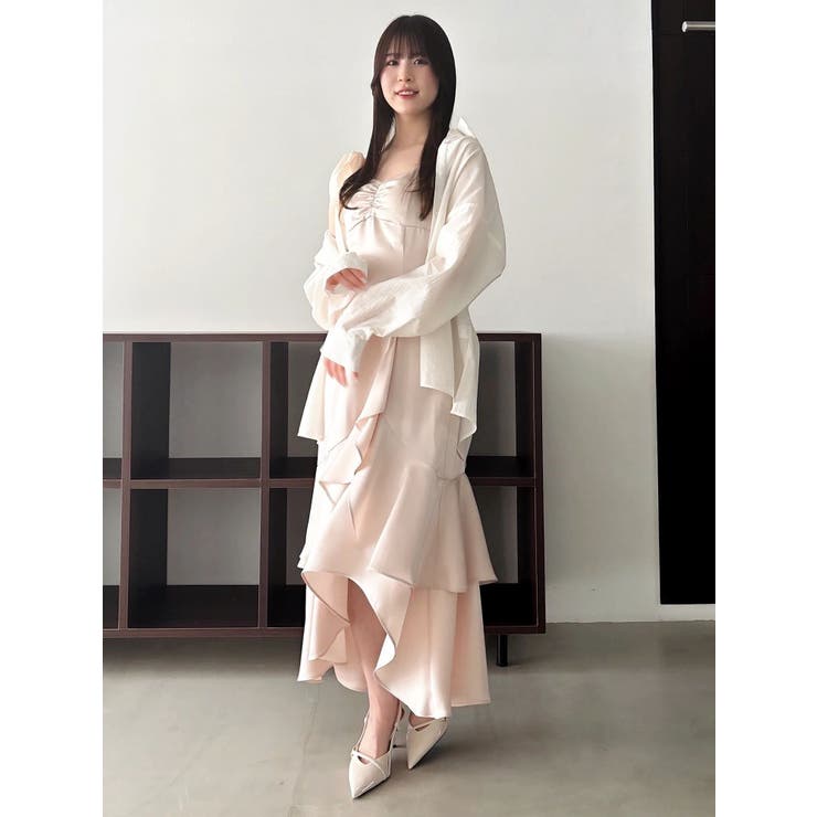 2WAYシアーオーバーシャツ | dazzlin | 詳細画像5 