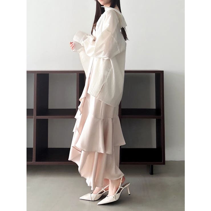 2WAYシアーオーバーシャツ | dazzlin | 詳細画像6 