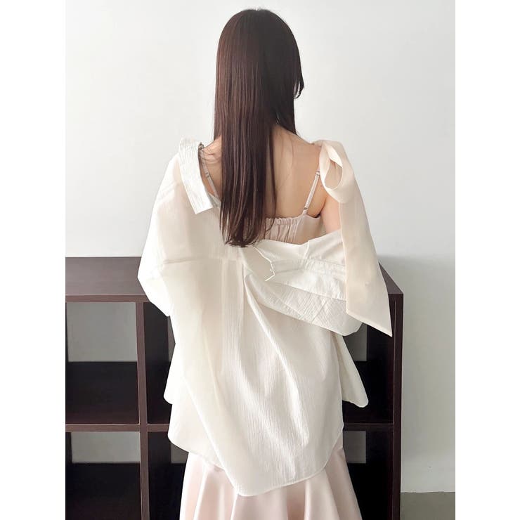 2WAYシアーオーバーシャツ | dazzlin | 詳細画像9 