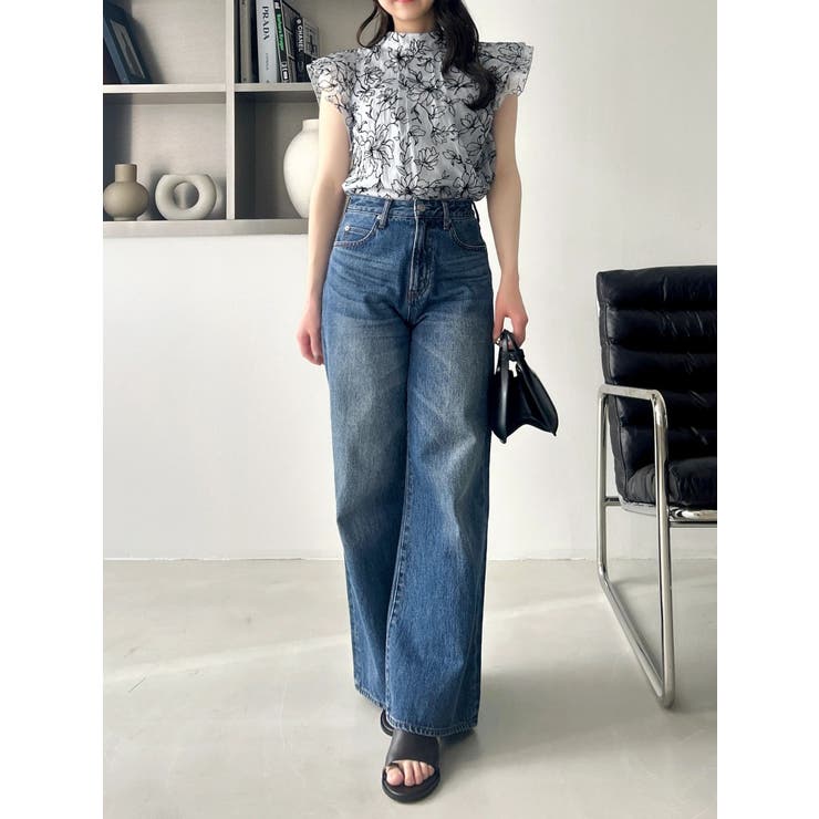 【WEB限定】フロッキーバックリボンブラウス | dazzlin | 詳細画像12 