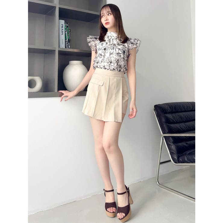 【WEB限定】フロッキーバックリボンブラウス | dazzlin | 詳細画像20 
