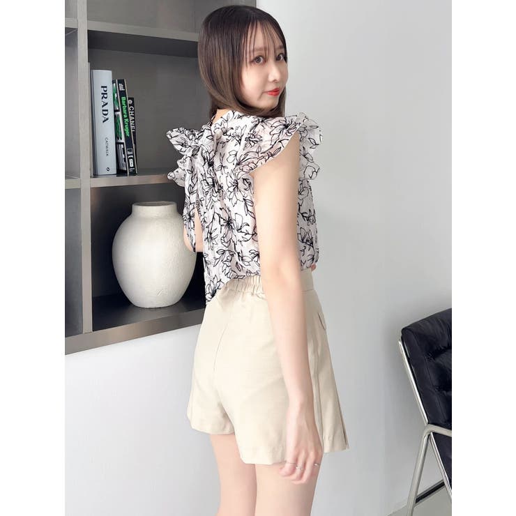 【WEB限定】フロッキーバックリボンブラウス | dazzlin | 詳細画像23 