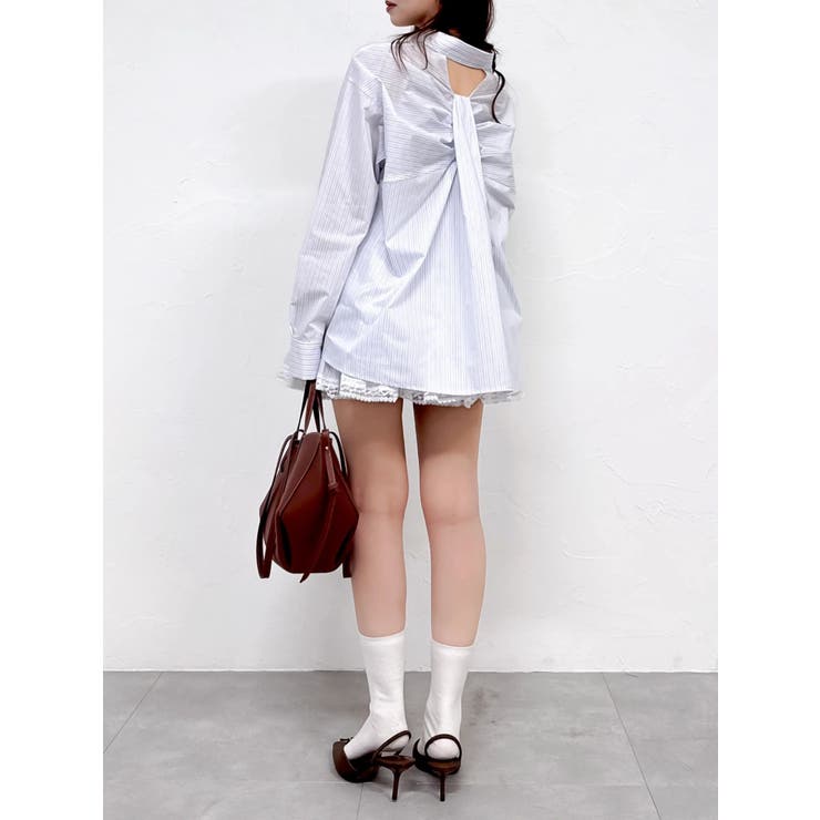 イレヘムシャツミニスカート | dazzlin | 詳細画像20 