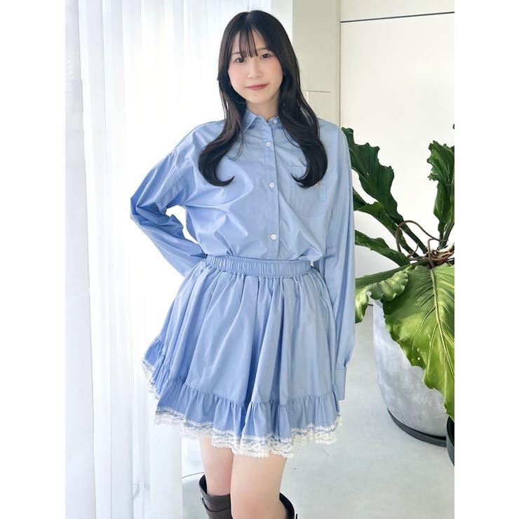 イレヘムシャツミニスカート | dazzlin | 詳細画像25 