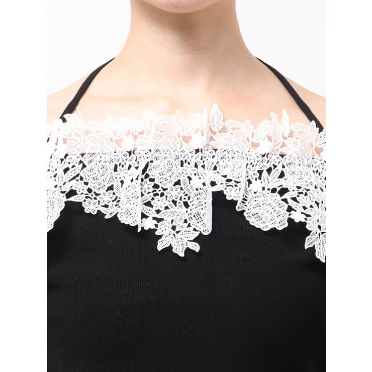 レースオフショルニットトップス | dazzlin | 詳細画像29 