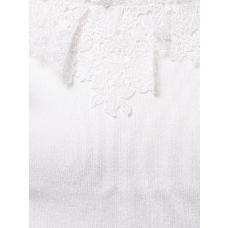 レースオフショルニットトップス | dazzlin | 詳細画像34 