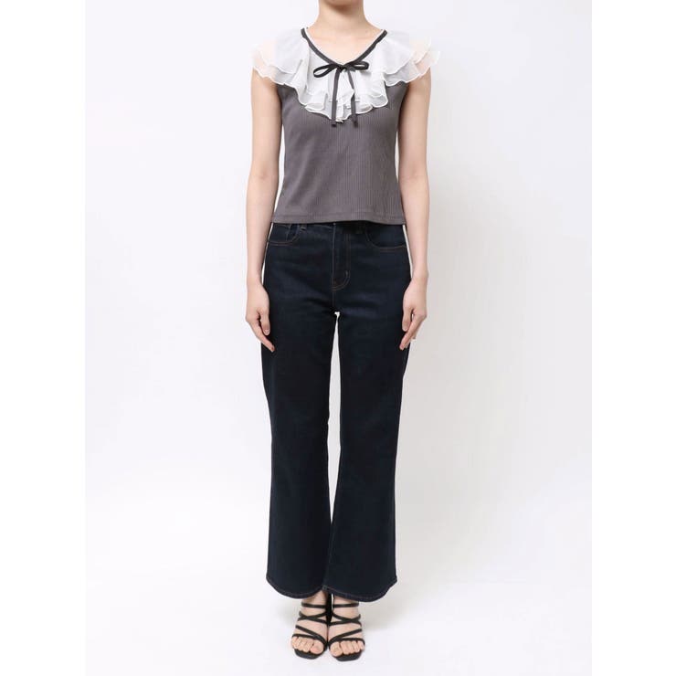 【WEB限定】ティアードカラーコンビトップス | dazzlin | 詳細画像29 