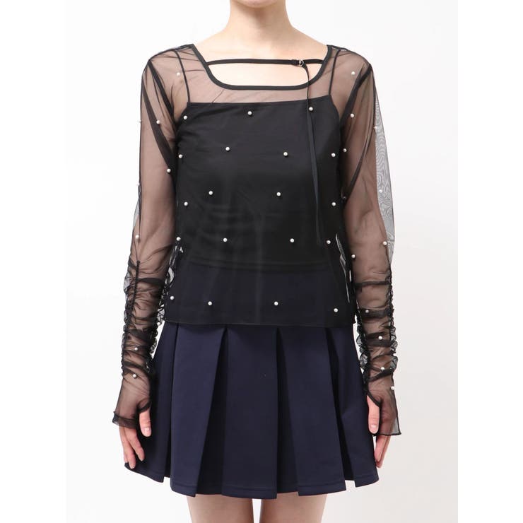 2wayシアートップス | dazzlin | 詳細画像11 