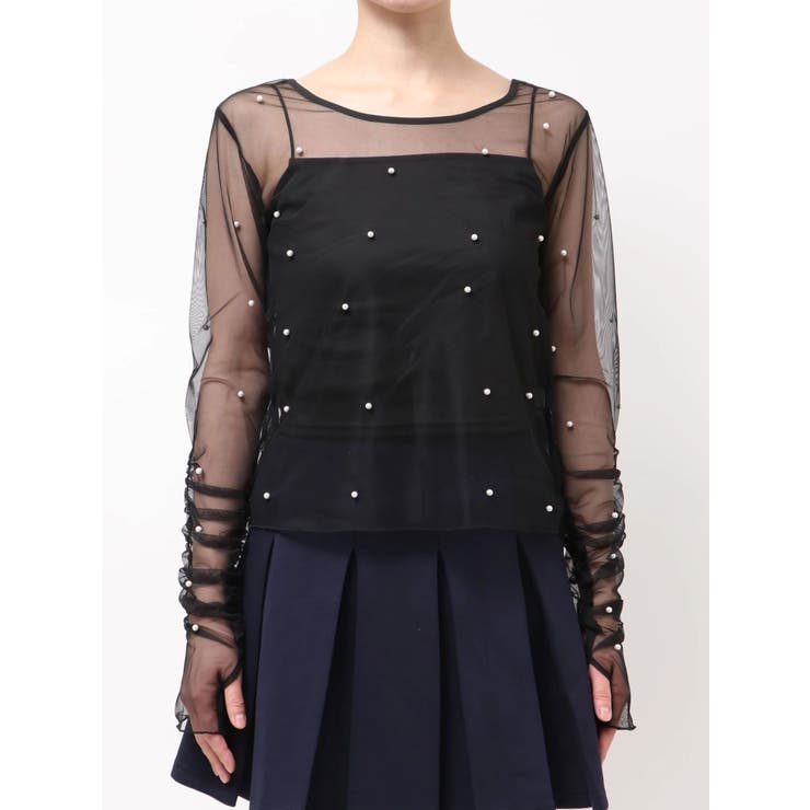 2wayシアートップス | dazzlin | 詳細画像3 