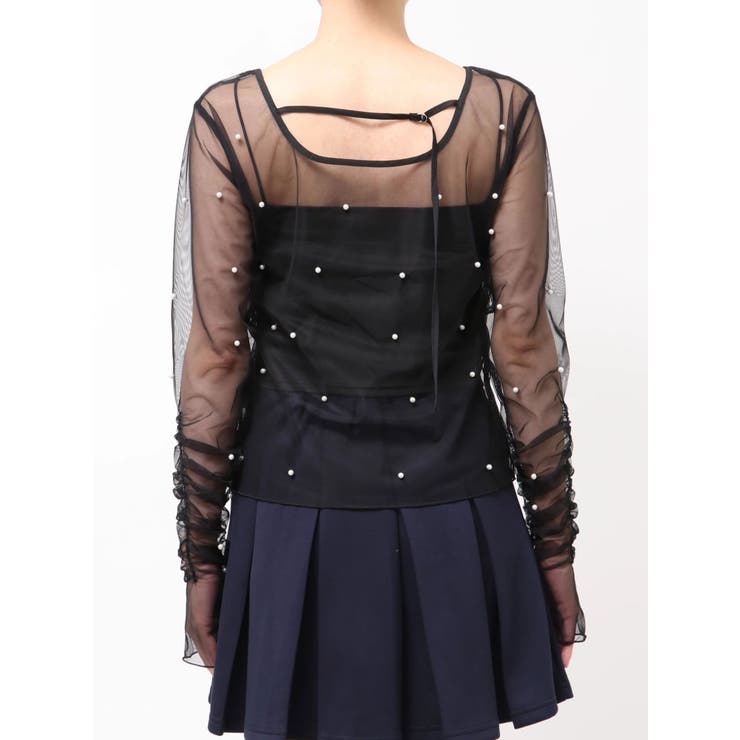 2wayシアートップス | dazzlin | 詳細画像5 