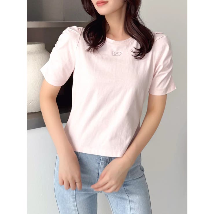 【WEB限定】リボンストーンプチTシャツ | dazzlin | 詳細画像12 