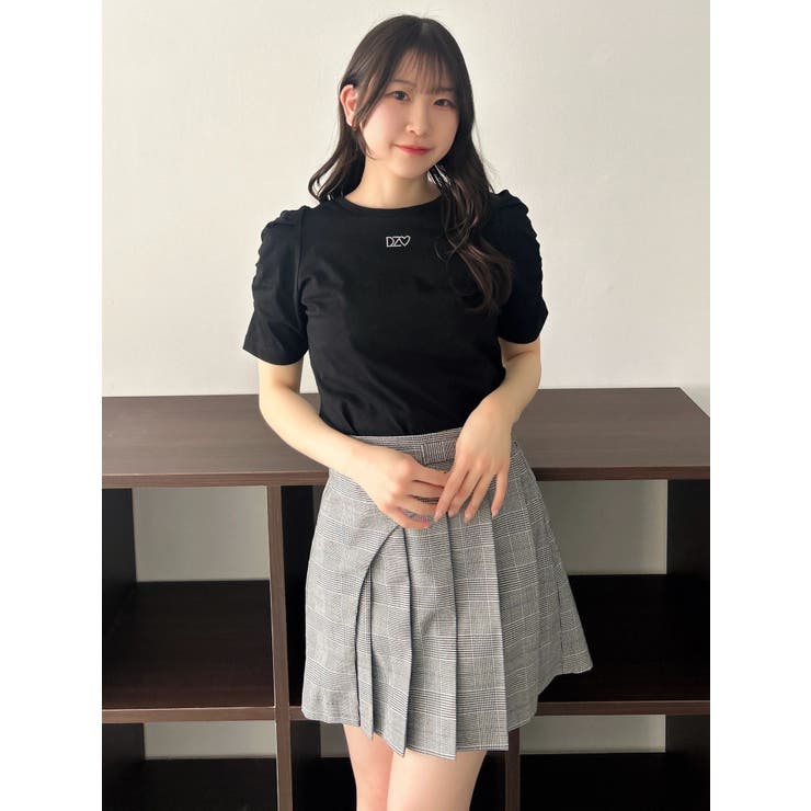 【WEB限定】リボンストーンプチTシャツ | dazzlin | 詳細画像2 