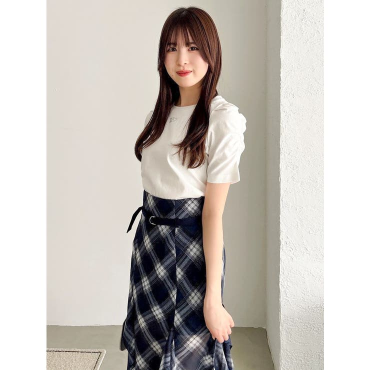 【WEB限定】リボンストーンプチTシャツ | dazzlin | 詳細画像6 