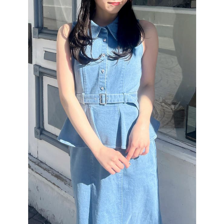 ペプラムマーメイドステッチワンピース | dazzlin | 詳細画像27 