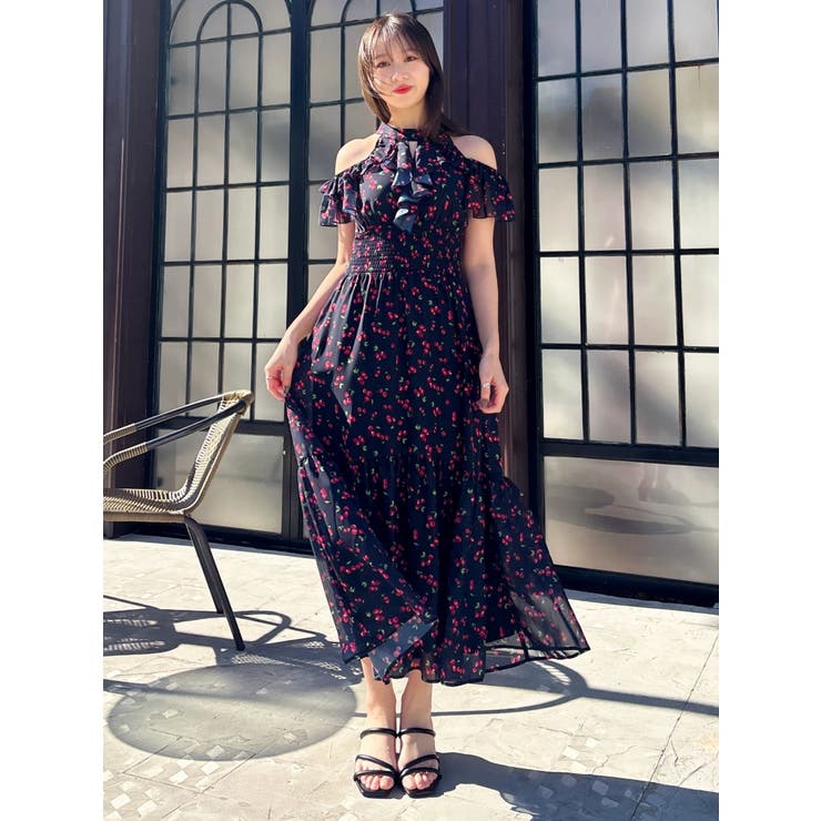 【再生産分】フルーティーフリルティアードワンピース | dazzlin | 詳細画像18 